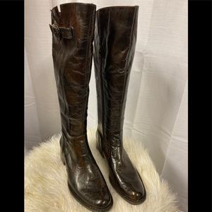 Born Leather Boots Size 10